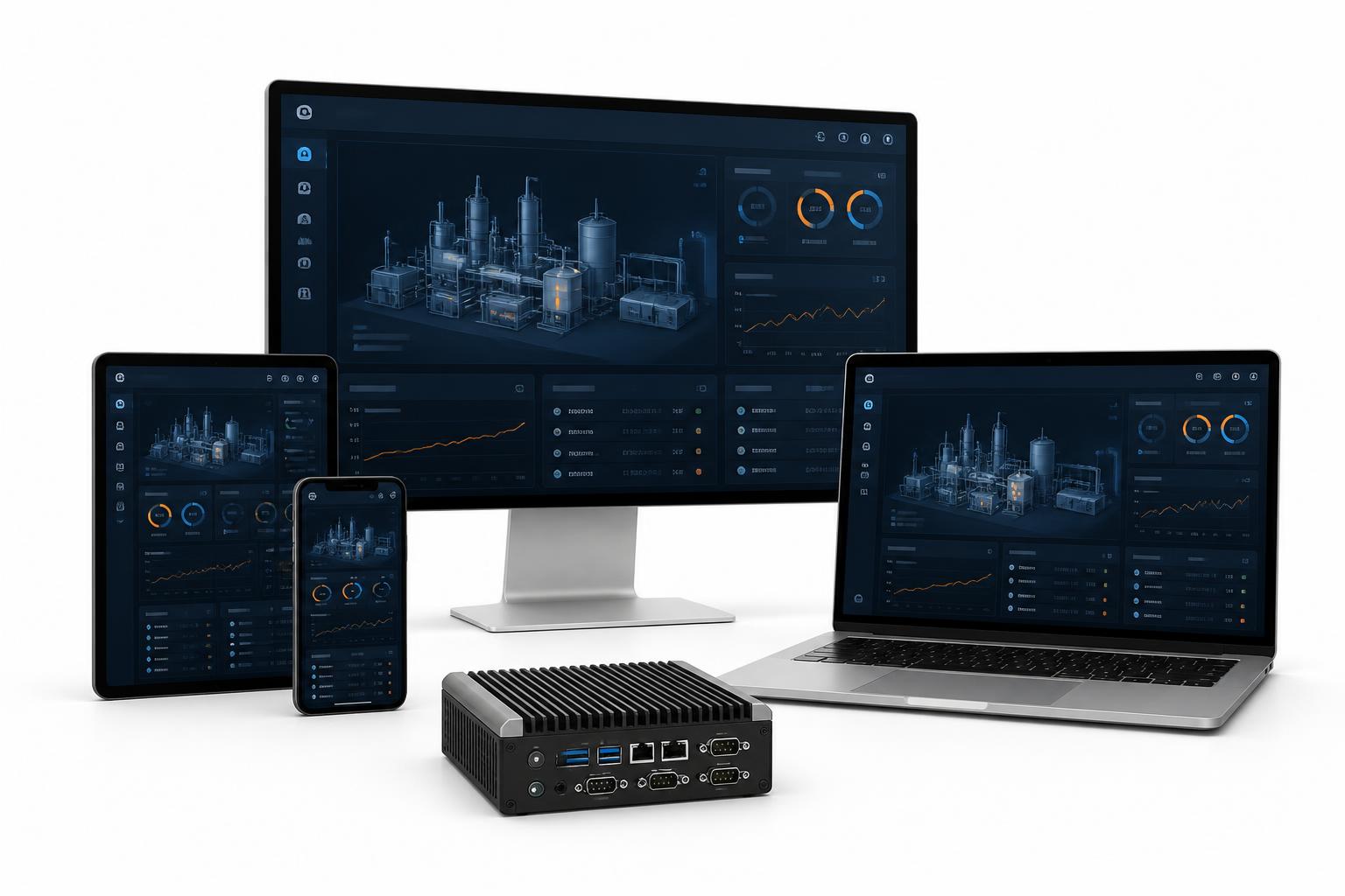 TENGENN Remote Control sur ordinateur, portable, tablette, téléphone et PC industriel